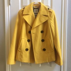 Old Navy wool blend pea coat